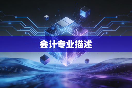会计专业描述