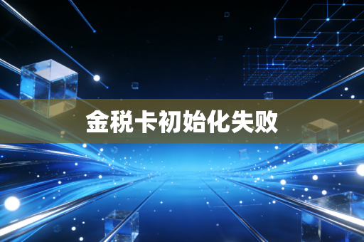 金税卡初始化失败