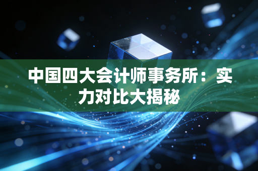详细阅读:中国四大会计师事务所:实力对比大揭秘 中国四大会计师事务所:实力对比大揭秘