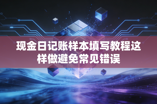 现金日记账样本填写教程这样做避免常见错误