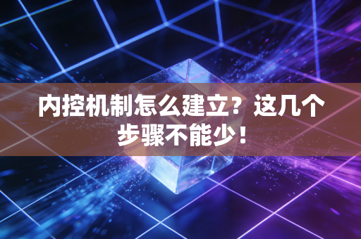 内控机制怎么建立？这几个步骤不能少！