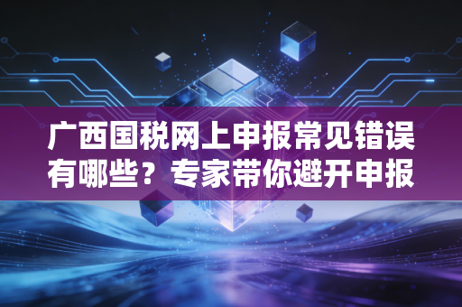 广西国税网上申报常见错误有哪些？专家带你避开申报陷阱！