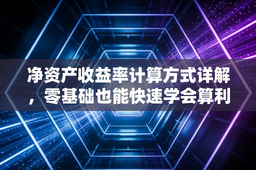 净资产收益率计算方式详解,零基础也能快速学会算利润!