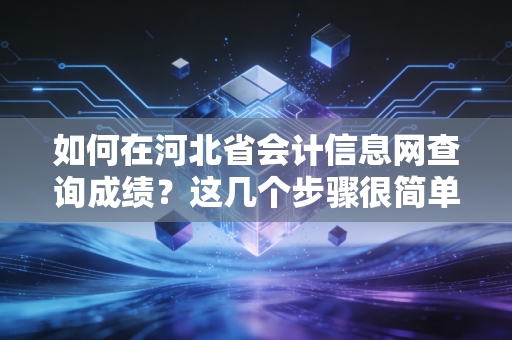 如何在河北省会计信息网查询成绩？这几个步骤很简单！