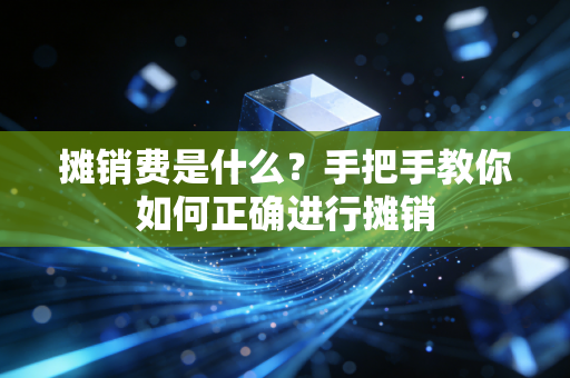 摊销费是什么?手把手教你如何正确进行摊销