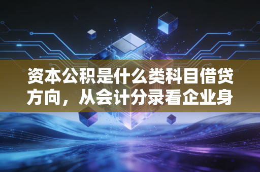 资本公积是什么类科目借贷方向，从会计分录看企业身外之物的财富密码