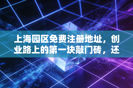 上海园区免费注册地址，创业路上的第一块敲门砖，还是坑？老会计跟你掏心窝子聊聊