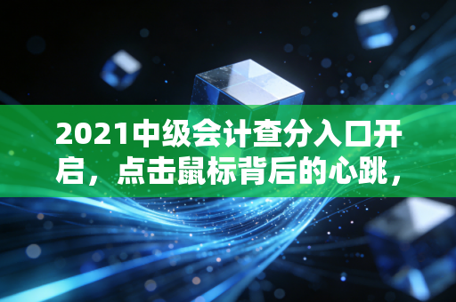2021中级会计查分入口开启，点击鼠标背后的心跳，与千万会计人的悲欢共振