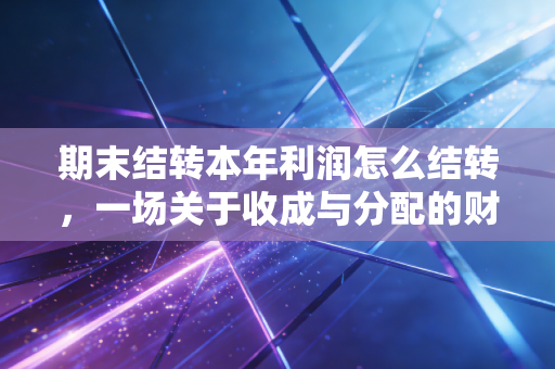 期末结转本年利润怎么结转，一场关于收成与分配的财务年度大戏