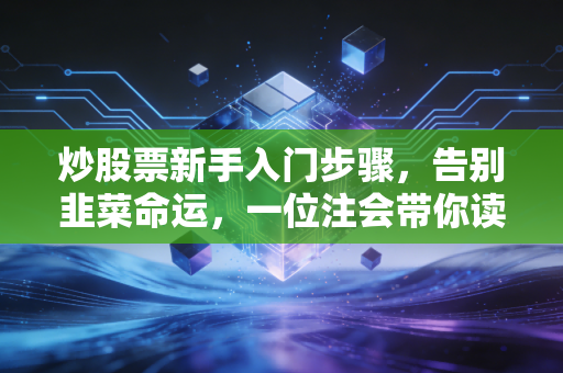 炒股票新手入门步骤，告别韭菜命运，一位注会带你读懂股市里的真金白银