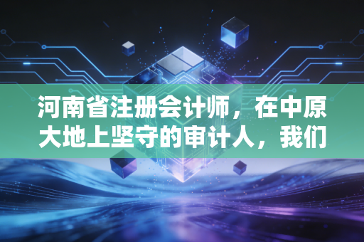 河南省注册会计师，在中原大地上坚守的审计人，我们到底在追逐什么？