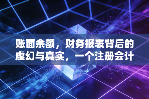 账面余额，财务报表背后的虚幻与真实，一个注册会计师的深度剖析