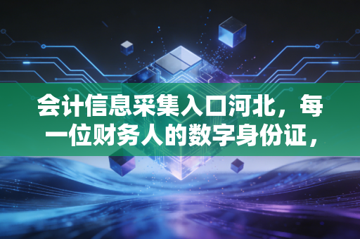 会计信息采集入口河北，每一位财务人的数字身份证，别让繁琐流程绊住你的职业脚步