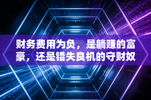 财务费用为负，是躺赚的富豪，还是错失良机的守财奴？
