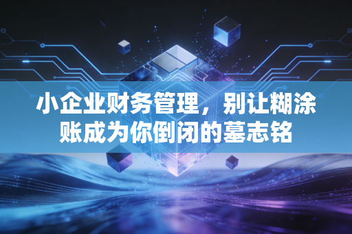 小企业财务管理，别让糊涂账成为你倒闭的墓志铭