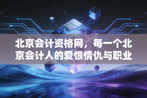 北京会计资格网，每一个北京会计人的爱恨情仇与职业进阶之路