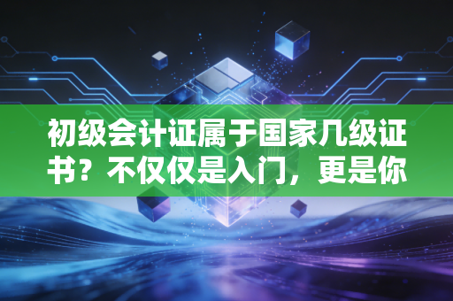 初级会计证属于国家几级证书？不仅仅是入门，更是你财务生涯的第一块基石