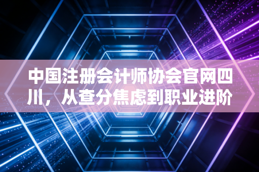 中国注册会计师协会官网四川,从查分焦虑到职业进阶,一个四川注会人的真实独白