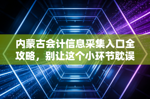 内蒙古会计信息采集入口全攻略，别让这个小环节耽误你的考证大计