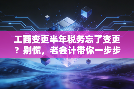 工商变更半年税务忘了变更？别慌，老会计带你一步步补救，顺便聊聊那些年踩过的坑
