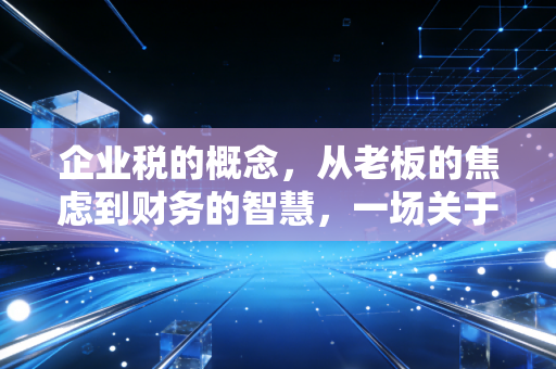 企业税的概念，从老板的焦虑到财务的智慧，一场关于利润的博弈