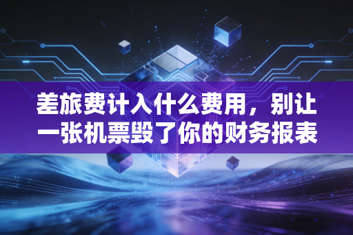 差旅费计入什么费用，别让一张机票毁了你的财务报表，资深注会为你深度解析