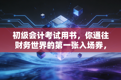 初级会计考试用书，你通往财务世界的第一张入场券，真的吃透了吗？