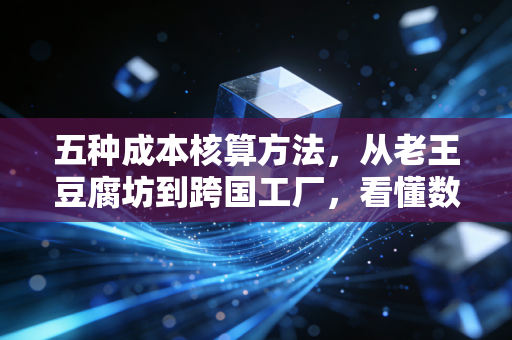 五种成本核算方法,从老王豆腐坊到跨国工厂,看懂数字背后的生意经