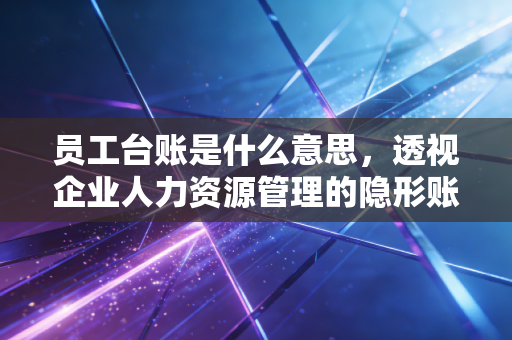 员工台账是什么意思,透视企业人力资源管理的隐形账本与审计风控核心