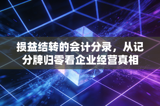 损益结转的会计分录，从记分牌归零看企业经营真相