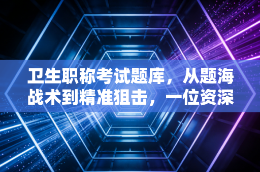 卫生职称考试题库，从题海战术到精准狙击，一位资深考官眼中的通关秘籍