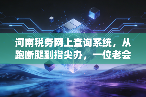 河南税务网上查询系统，从跑断腿到指尖办，一位老会计眼中的数字化税务变革
