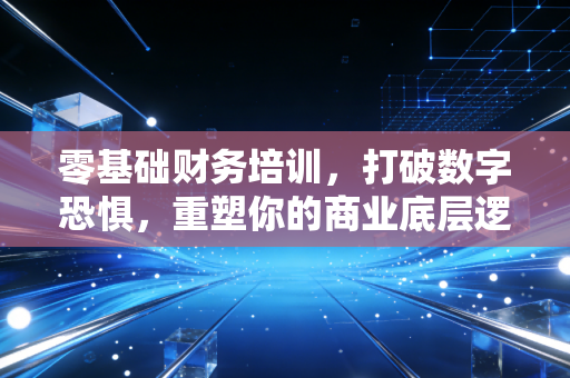 零基础财务培训，打破数字恐惧，重塑你的商业底层逻辑