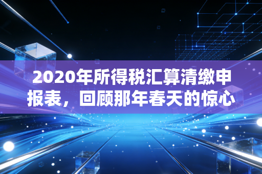 2020年所得税汇算清缴申报表，回顾那年春天的惊心动魄与政策红利