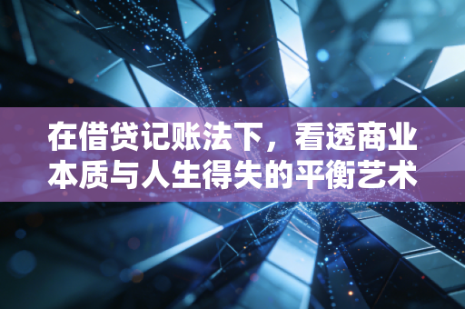 在借贷记账法下,看透商业本质与人生得失的平衡艺术