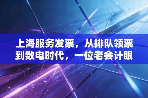 上海服务发票，从排队领票到数电时代，一位老会计眼中的合规变迁与生存智慧