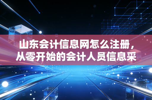 山东会计信息网怎么注册，从零开始的会计人员信息采集全攻略