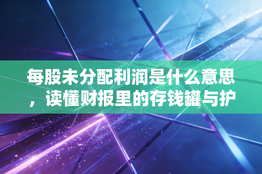 每股未分配利润是什么意思，读懂财报里的存钱罐与护城河