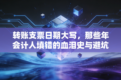 转账支票日期大写,那些年会计人填错的血泪史与避坑指南