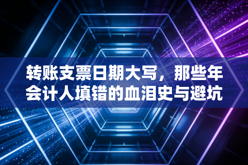 转账支票日期大写，那些年会计人填错的血泪史与避坑指南
