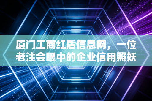 厦门工商红盾信息网，一位老注会眼中的企业信用照妖镜与营商指南针