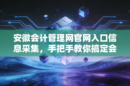 安徽会计管理网官网入口信息采集，手把手教你搞定会计人的身份认证