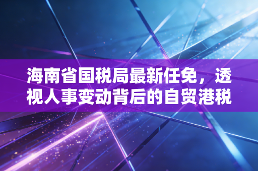 海南省国税局最新任免，透视人事变动背后的自贸港税务新风向