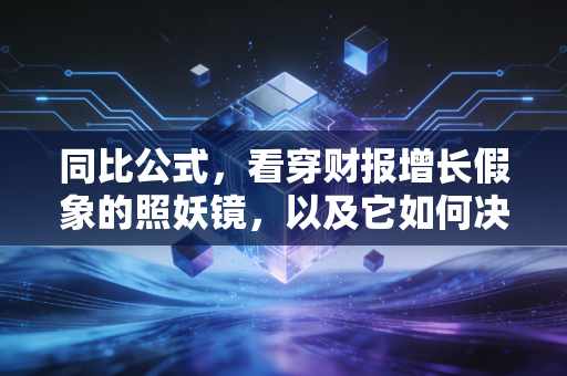 同比公式，看穿财报增长假象的照妖镜，以及它如何决定你的年终奖