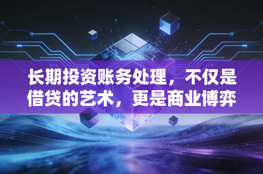长期投资账务处理,不仅是借贷的艺术,更是商业博弈的缩影