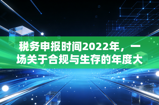 税务申报时间2022年，一场关于合规与生存的年度大考