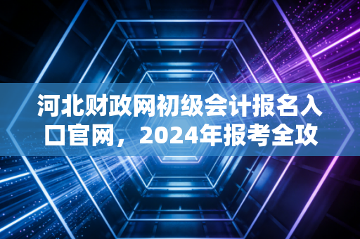 河北财政网初级会计报名入口官网，2024年报考全攻略，助你顺利拿下会计第一证