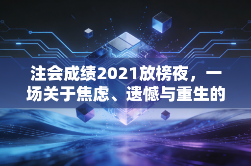 注会成绩2021放榜夜，一场关于焦虑、遗憾与重生的成人礼