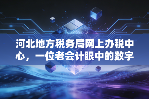 河北地方税务局网上办税中心，一位老会计眼中的数字化办税变迁与深度思考