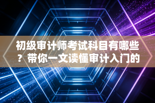 初级审计师考试科目有哪些？带你一文读懂审计入门的通关秘籍与职业心法